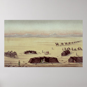 Het woestijnkamp van Sir Richard Burton Poster