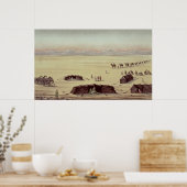 Het woestijnkamp van Sir Richard Burton Poster (Keuken)