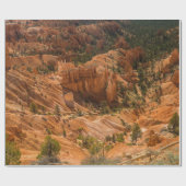 Het woestijnlandschap van Bryce Canyon National Pa Cadeaupapier (Vlak)