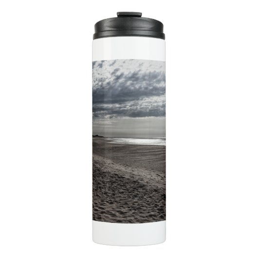 Het wolkenstrand op het noordelijk Zee Thermosbeker (Voorkant)
