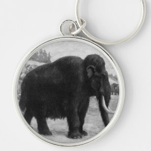 Het wollige MammoetLot van Mod. Sleutelhanger
