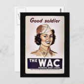 Het Womens Legerkorps Briefkaart (Voorkant / Achterkant)