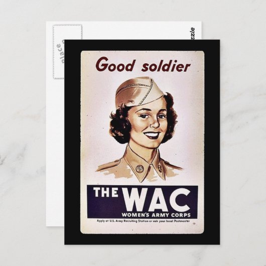 Het Womens Legerkorps Briefkaart (Voorkant / Achterkant)