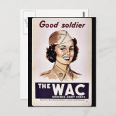 Het Womens Legerkorps Briefkaart (Voorkant / Achterkant)