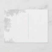 Het Wondenhuwelijk van de Starry bewaart de Datum Aankondigingskaart (Achterkant)