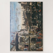 Het wonder in Rialto: Vittore Carpaccio Legpuzzel (Verticaal)