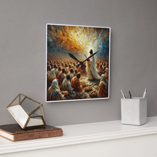 Het wonder van broden en vissen - Klok (Kantoor)