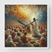 Het wonder van broden en vissen - Klok (Voorkant)