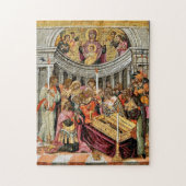 Het wonder van de Heilige Belt door Emmanuel Tzane Legpuzzel (Verticaal)