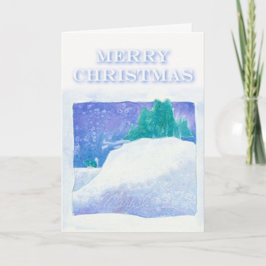 Het Wonder van de kerstkaart door Susan M. Feestdagen Kaart (Voorkant)