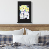 Het wonder van de natte markten, Singapore Canvas Afdruk (Insitu (Slaapkamer))