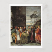 Het wonder van de toespraak van het pasgeboren kin briefkaart (Voorkant)