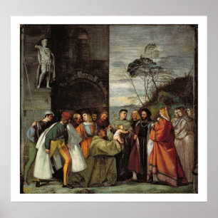 Het wonder van de toespraak van het pasgeboren kin poster