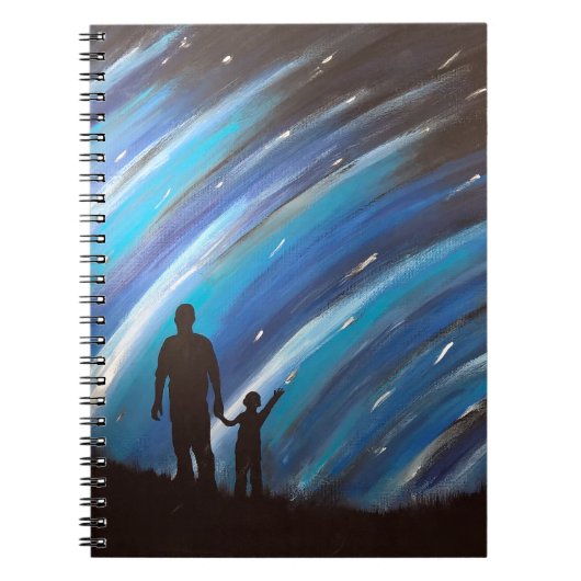 Het wonder van de vaderskirale laptop notitieboek (Voorkant)