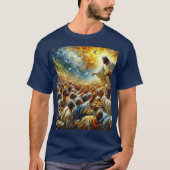 Het wonder van de veelheid - Loaves & Fishes shirt (Voorkant)