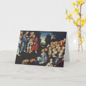 Het wonder van de vijf levens en twee vissen kaart (Gele Bloem)