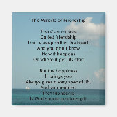 Het wonder van de vriendschap magneet (Voorkant)