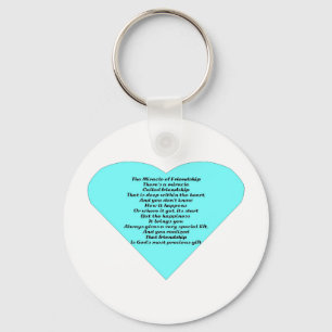 Het wonder van de vriendschap sleutelhanger