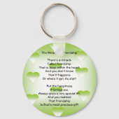 Het wonder van de vriendschap sleutelhanger (Voorkant)