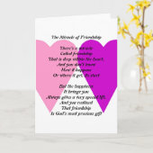 Het wonder van de vriendschapskaart kaart (Gele Bloem)