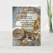 Het wonder van de vriendschapskaart kaart (Voorkant)