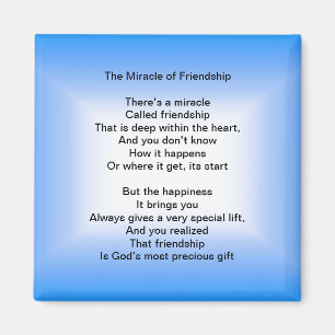 Het wonder van de vriendschapsmagneet magneet