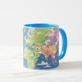 Het wonder van een vreemde wereld mok (Voorkant rechts)