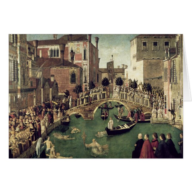 Het wonder van het kruis op de San Lorenzo-brug (Voorkant Horizontaal)