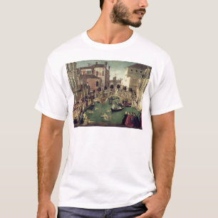Het wonder van het kruis op de San Lorenzo-brug T-shirt
