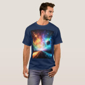 Het wonder van het universum t-shirt (Voorkant volledig)