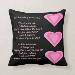 Het wonder van het vriendschapsgedicht kussen