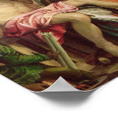 Het wonder van St. Barnabas, c.1566 Poster (Hoek)