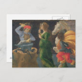 Het wonder van St. Eligius, het voorpaneel van de  Briefkaart (Voorkant / Achterkant)