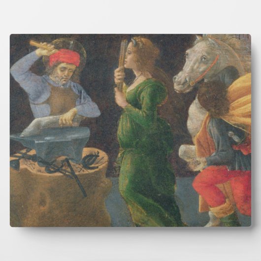 Het wonder van St. Eligius, het voorpaneel van de Fotoplaat (Voorkant)