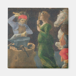 Het wonder van St. Eligius, het voorpaneel van de  Magneet