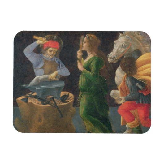 Het wonder van St. Eligius, het voorpaneel van de  Magneet (Horizontaal)