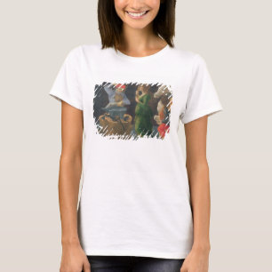 Het wonder van St. Eligius, het voorpaneel van de T-shirt