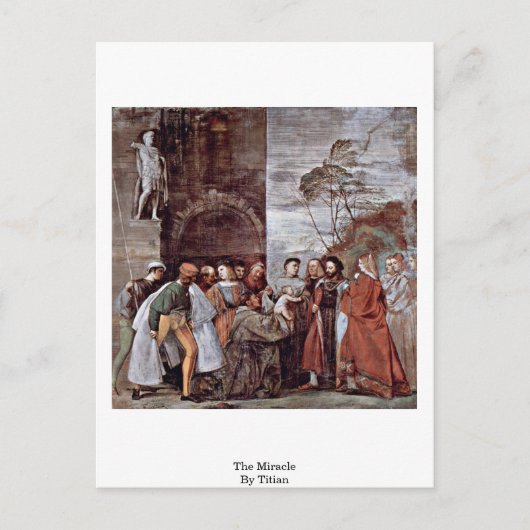 Het wonder van Titian Briefkaart (Voorkant)