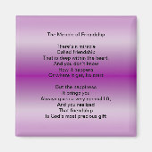 Het wonder van vriendschap magneet (Voorkant)