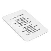 Het wonder van vriendschap magneet (Rechterzijde)