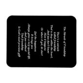 Het wonder van vriendschap magneet (Horizontaal)