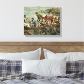 Het wonderbaarlijke ontwerp van de visserij (carto canvas afdruk (Insitu (Slaapkamer))