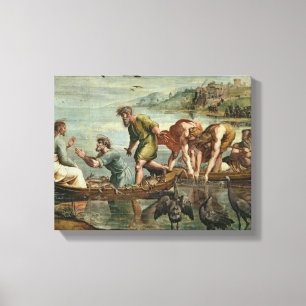 Het wonderbaarlijke ontwerp van de visserij (carto canvas afdruk