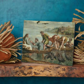 Het wonderbaarlijke ontwerp van de visserij (carto fotoplaat (Zijkant)