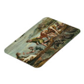 Het wonderbaarlijke ontwerp van de visserij (carto magneet (Linkerzijde)