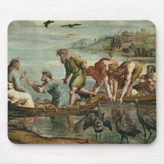 Het wonderbaarlijke ontwerp van de visserij (carto muismat (Voorkant)