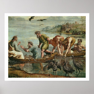 Het wonderbaarlijke ontwerp van de visserij (carto poster