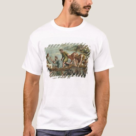 Het wonderbaarlijke ontwerp van de visserij (carto t-shirt (Voorkant)