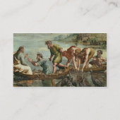 Het wonderbaarlijke ontwerp van de visserij (carto visitekaartje (Achterkant)