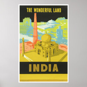 Het Wonderful Land: India Poster